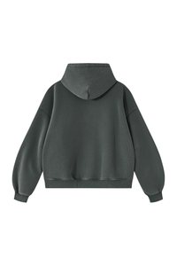 Men's Fall Fleece Heavyweight Washed Drop Shoulder Hoodie