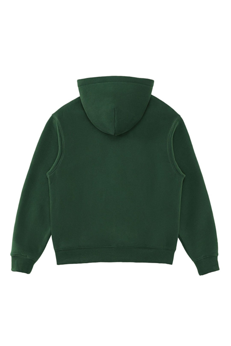 Unisex Fall 350G  Fleece Zip Up Relaxed  Solid Jacket