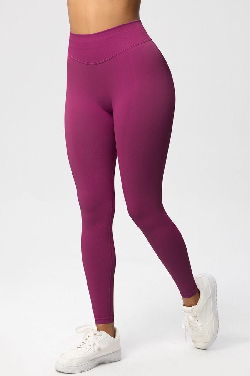 Butt-Lifting High-Waist Seamless Leggings