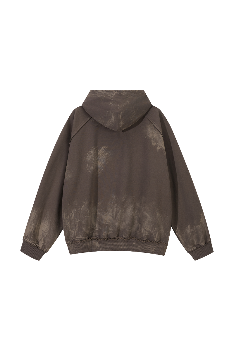 Women's  Fall  Heavyweight Oversized Vintage Washed Hoodie