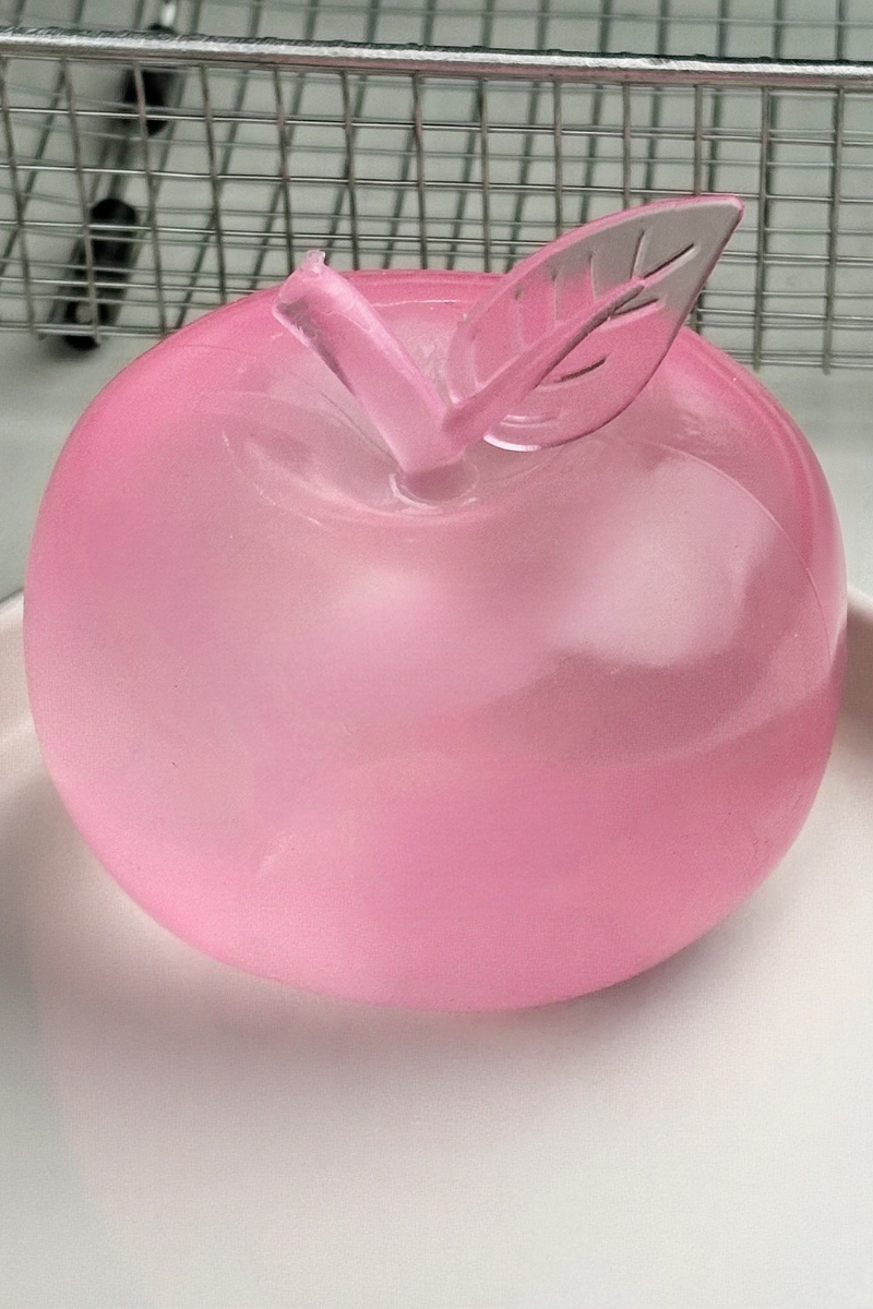 Apple Jelly-Like Clear Handmade Stress Ball