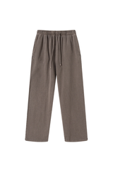 Unisex Fall 100% Cotton Vintage Washed Relaxed Sweatpants
