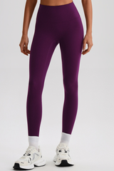 Women High Waisted Butt Lifting Seamless Naked Sensation Yoga Leggings