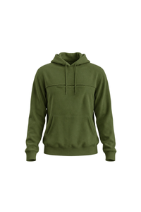 Women's Fall Solid Hoodie With Pet Pocket And Finger Cuffs