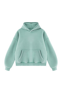 Men's Fall Fleece Heavyweight Washed Drop Shoulder Hoodie