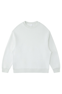 Women's Fall Fleece‑Lined Drop Shoulder Oversized Pullover