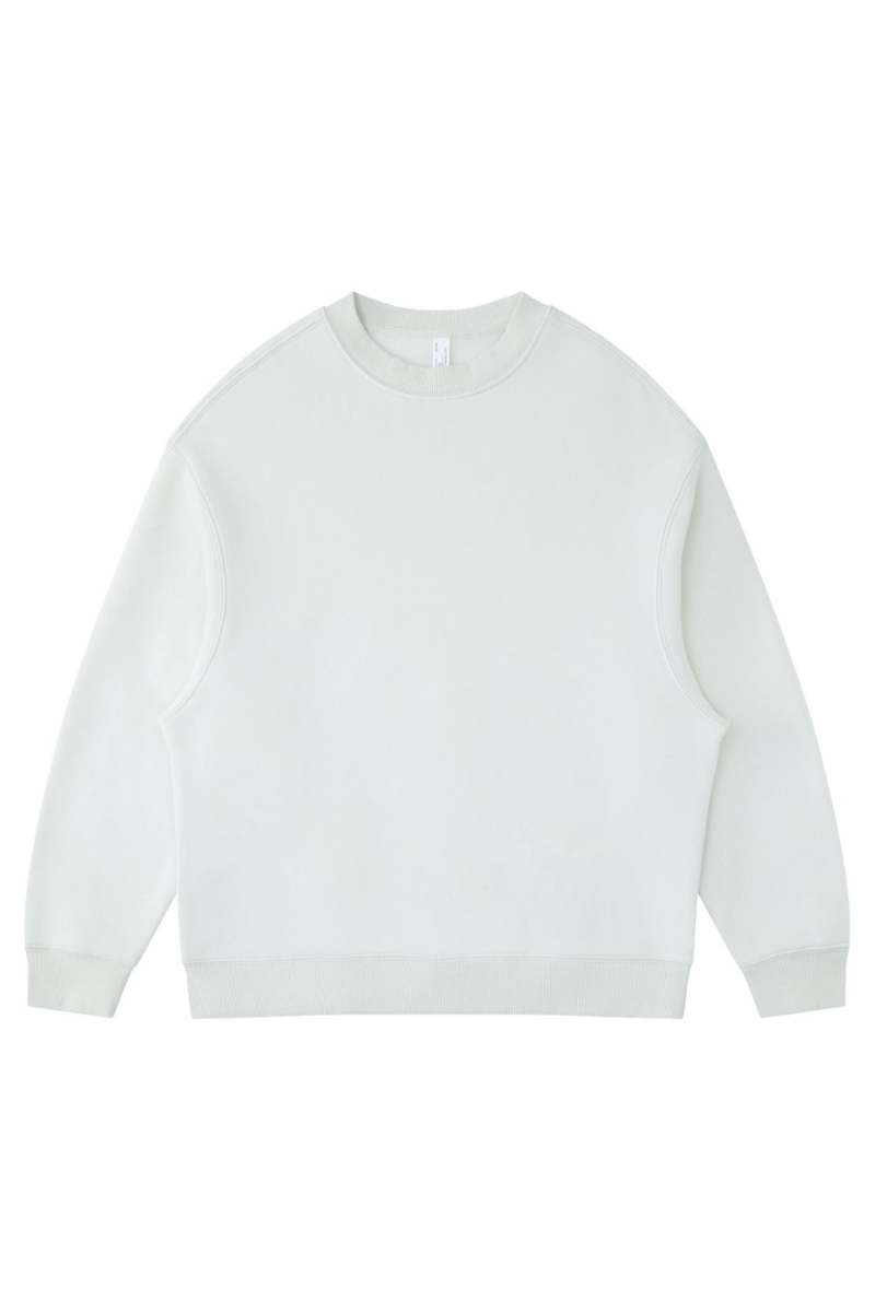 Women's Fall Fleece‑Lined Drop Shoulder Oversized Pullover