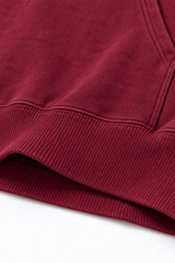 Unisex Fall 100% Cotton Solid Kangaroo Pocket Hoodie