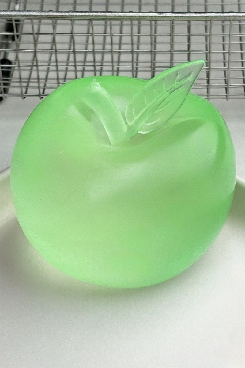 Apple Jelly-Like Clear Handmade Stress Ball