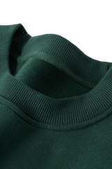 Women's Fall Heavyweight Fleece Cropped Crew Neck Sweatshirt