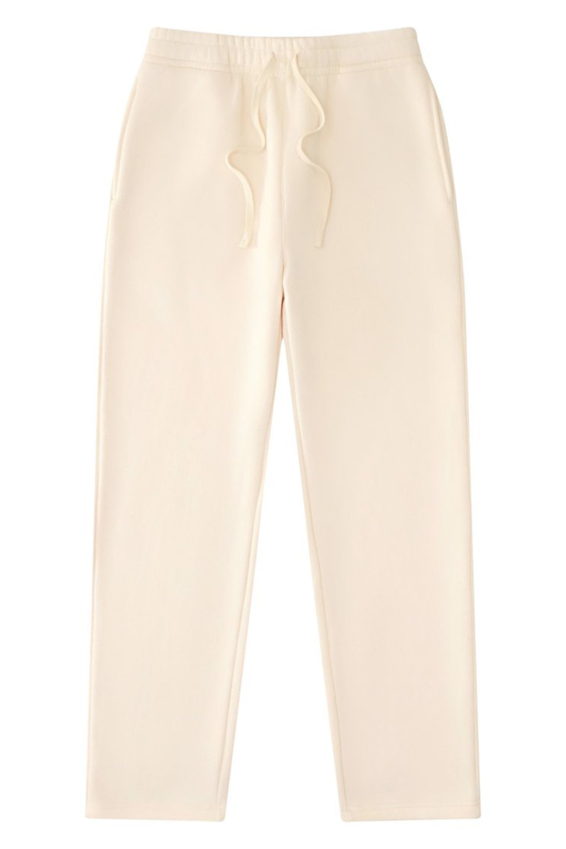Unisex Drawstring Straight Leg Casual Sweatpants