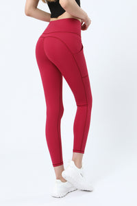 Side Pocket Peach Hip Lift Women's Fitness Yoga Pants