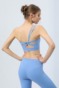 Beauty Back Irregular Strap Sports Bra