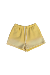 Women's Fall Vintage Gradient Fleece Drawstring Shorts