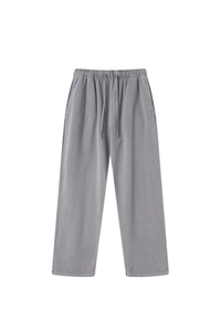 Unisex Fall 100% Cotton Vintage Washed Relaxed Sweatpants