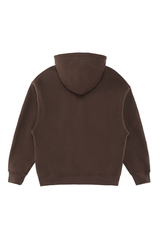 Unisex Fall 350G  Fleece Zip Up Relaxed  Solid Jacket