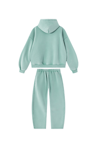 Unisex Fall Fleece Sets:Relaxed Hoodie And Sweatpants