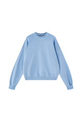 Unisex Fall 100% Cotton Streetwear Washed Relaxed Pullover