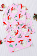 Women's Christmas Tree Printed Christmas Pajama Set