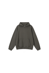 Men's 100% Cotton Winter 430G Heavyweight Loose Hoodie