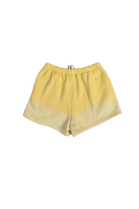 Women's Fall Vintage Gradient Fleece Drawstring Shorts