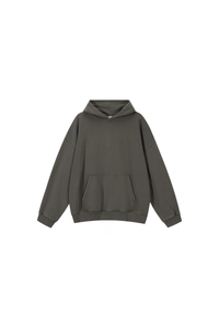 Unisex 100% Cotton Winter 430G Heavyweight Loose Hoodie