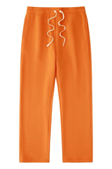 Unisex Drawstring Straight Leg Casual Sweatpants