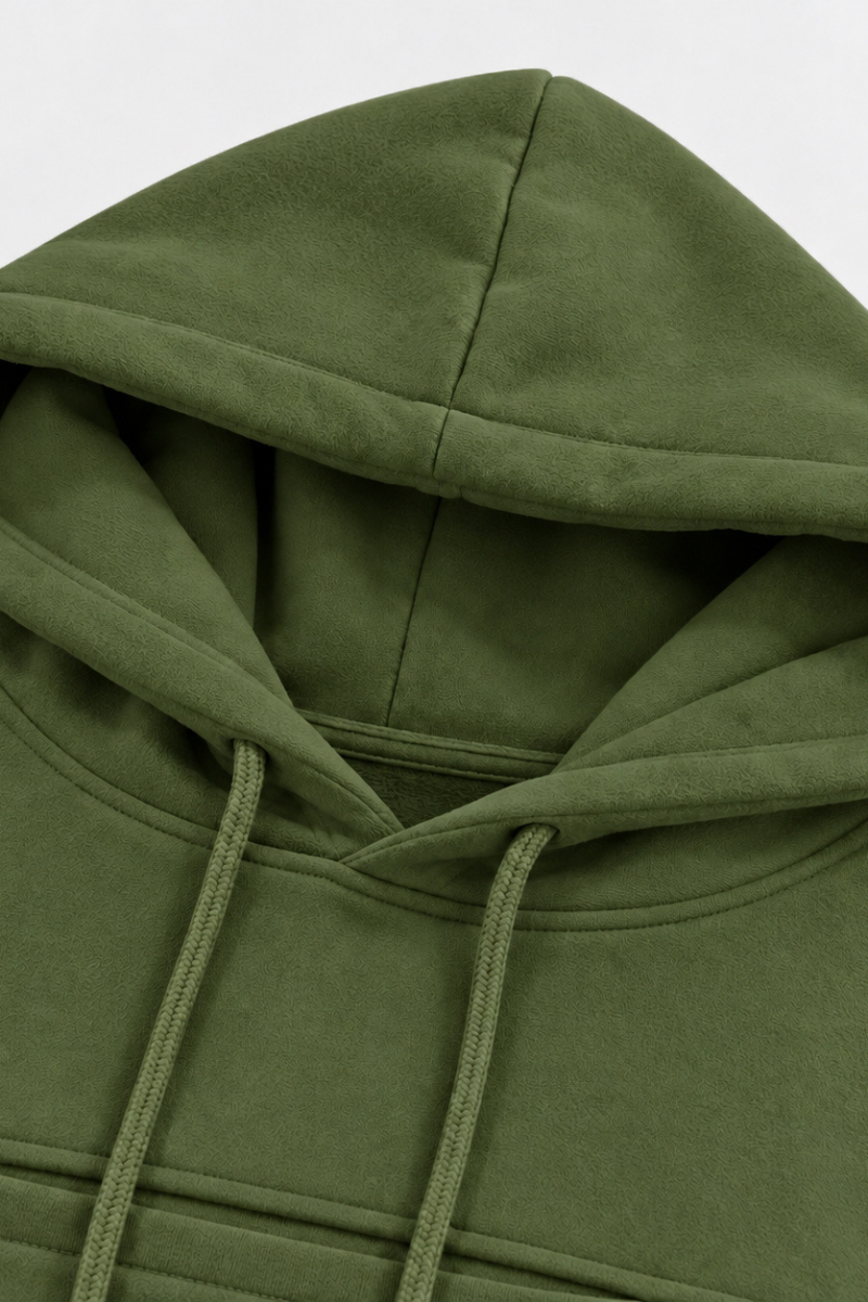 Women's Fall Solid Hoodie With Pet Pocket And Finger Cuffs