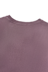Women's 100% Cotton Washed Cropped Patchwork Cut Sweatshirt