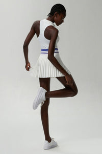 Sports & Fitness V-neck quick-drying tennis skirt two-piece set