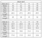 Women's Summer Tennis Set:Polo Tank Top And Skirt