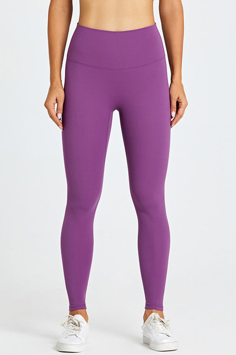 Solid High-Waisted Leggings