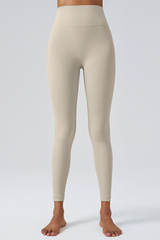 Women's High-waist shaping Tucking Nine-inch Leggings