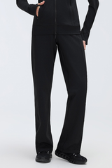 Women's Fall Double Side Stripes Relaxed Straight Leg Pants