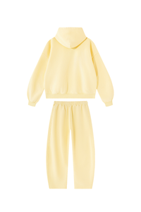 Unisex Fall Fleece Sets:Relaxed Hoodie And Sweatpants