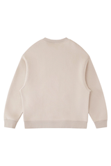 Women's Fall Fleece‑Lined Drop Shoulder Oversized Pullover
