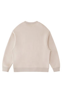 Women's Fall Fleece‑Lined Drop Shoulder Oversized Pullover