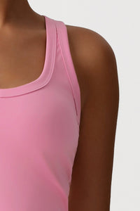 Women Naked Feel Yoga Set: V-Neck Tank + Flared Pants