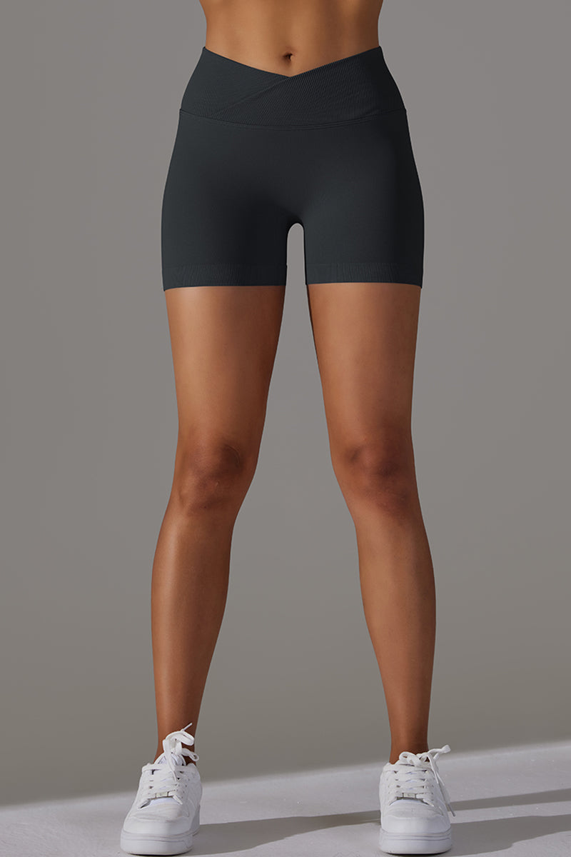 Seamless Women Yoga Sports Shorts