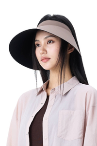 Women's Oversized Brim Foldable UV Protection Sun Visor