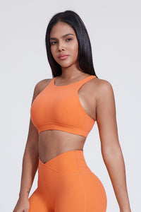 Women'S Yoga Backless Cross Stretch Bra Tank Top