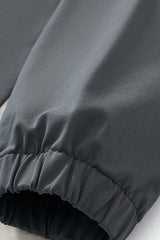 Unisex Casual Retro Contrast Stripe Hoodie