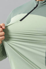 Men Quick-Dry Dragon-Scale Training Long Sleeve Top