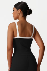 Women Color Block Yoga Sleeveless Tank Tops