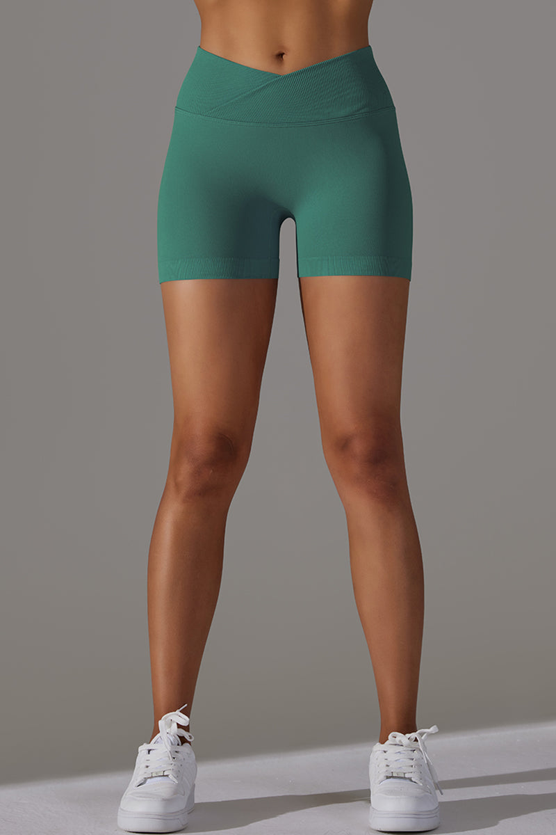 Seamless Women Yoga Sports Shorts