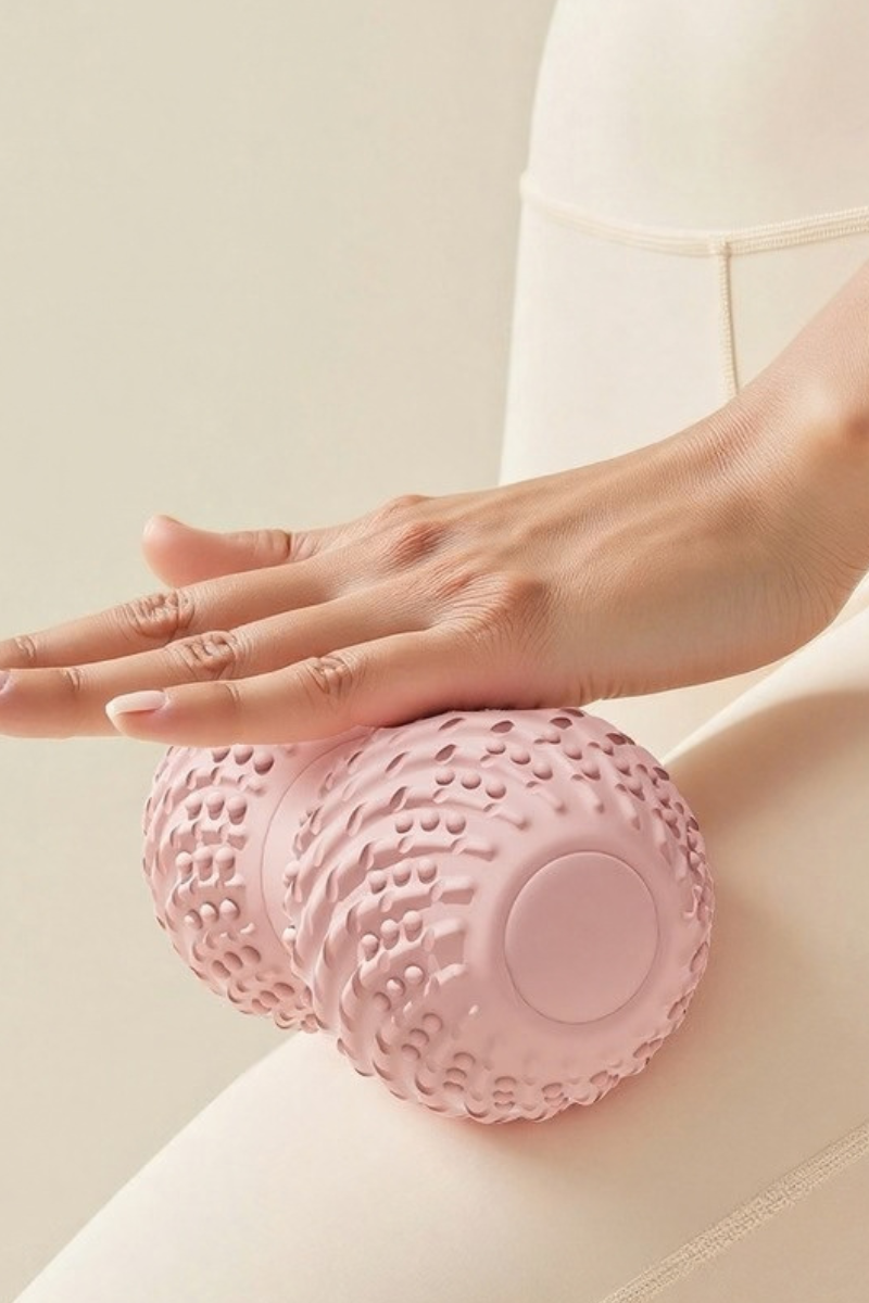 Textured Peanut-Shaped Massage Ball