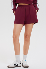 Women's Drawstring Side Stripe Loose-Fitting Athletic Shorts