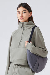 Women'S Half Zip Sweatshirt