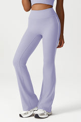 Women Flared High Waist Yoga Running Pants