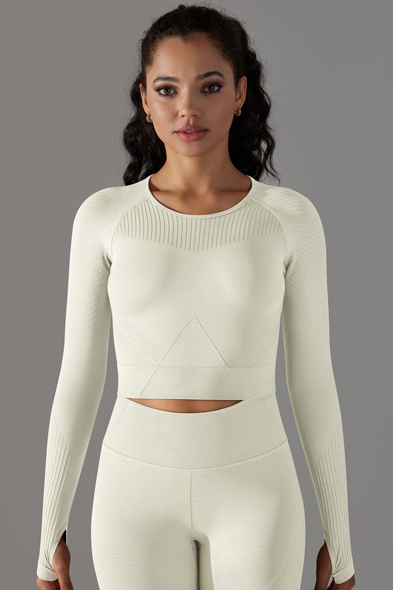 Seamless Women'S Athletic Long Sleeve